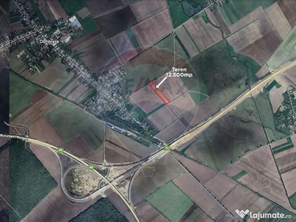 Teren 12.500 mp/Extravilan/ Dumbrava-Prahova 