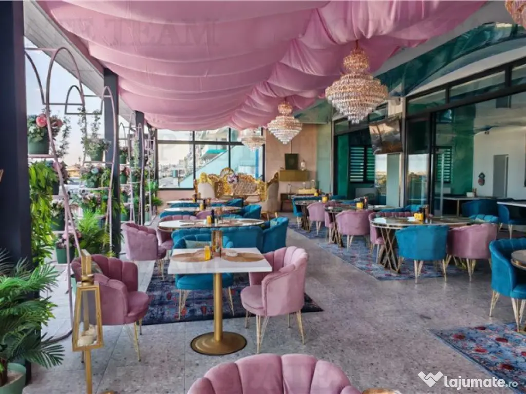 RESTAURANT CU TERASA 300MP, COMPLET MOBILAT/UTILAT, CHIRIAS 