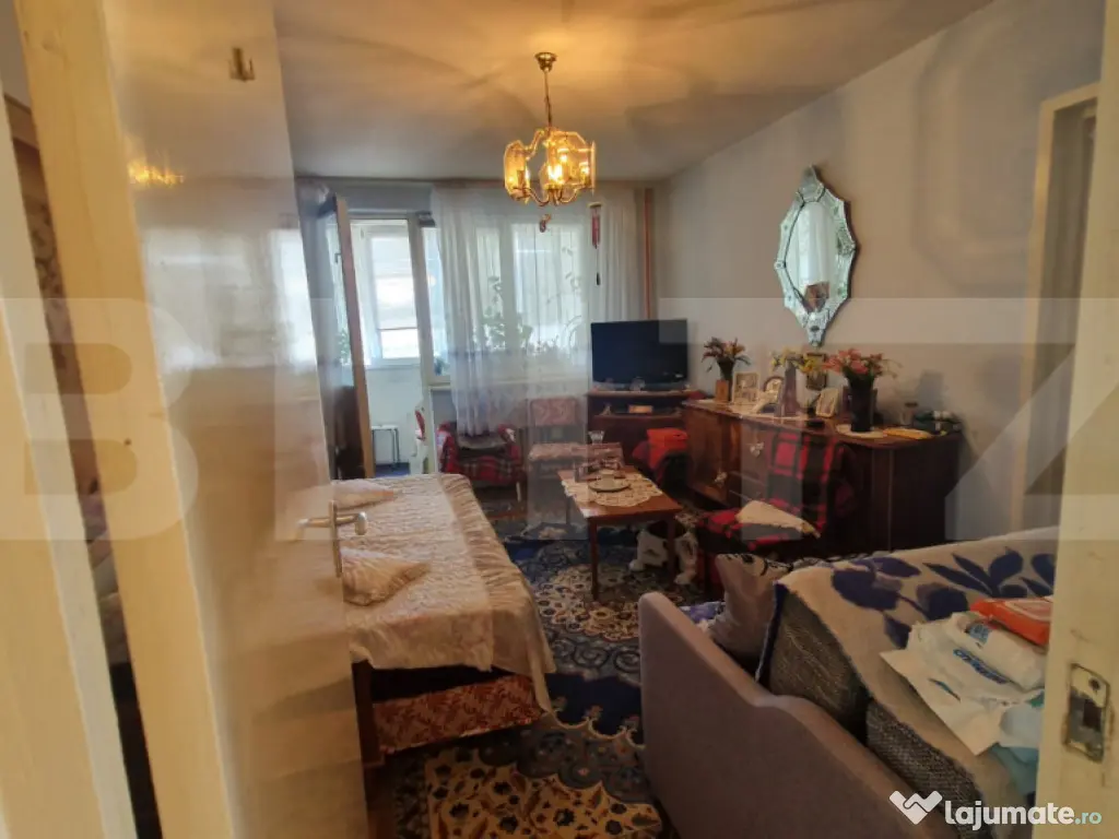 Apartament cu 2 camere, priveliste deosebita, balcon, lift,