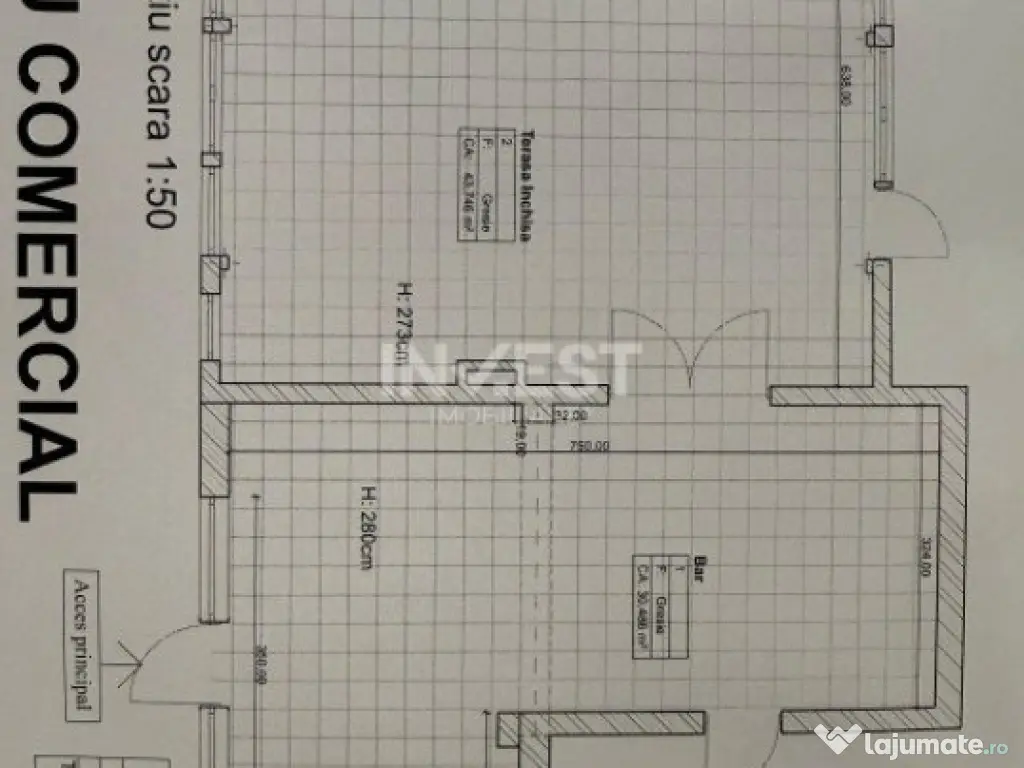 INCHIRIERE-SPATIU COMERCIAL-80MP-NICOLINA 
