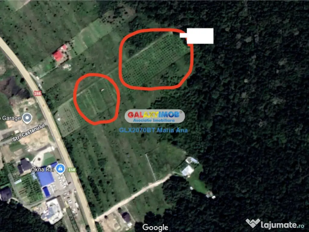 2 loturi teren, zona Lebada!