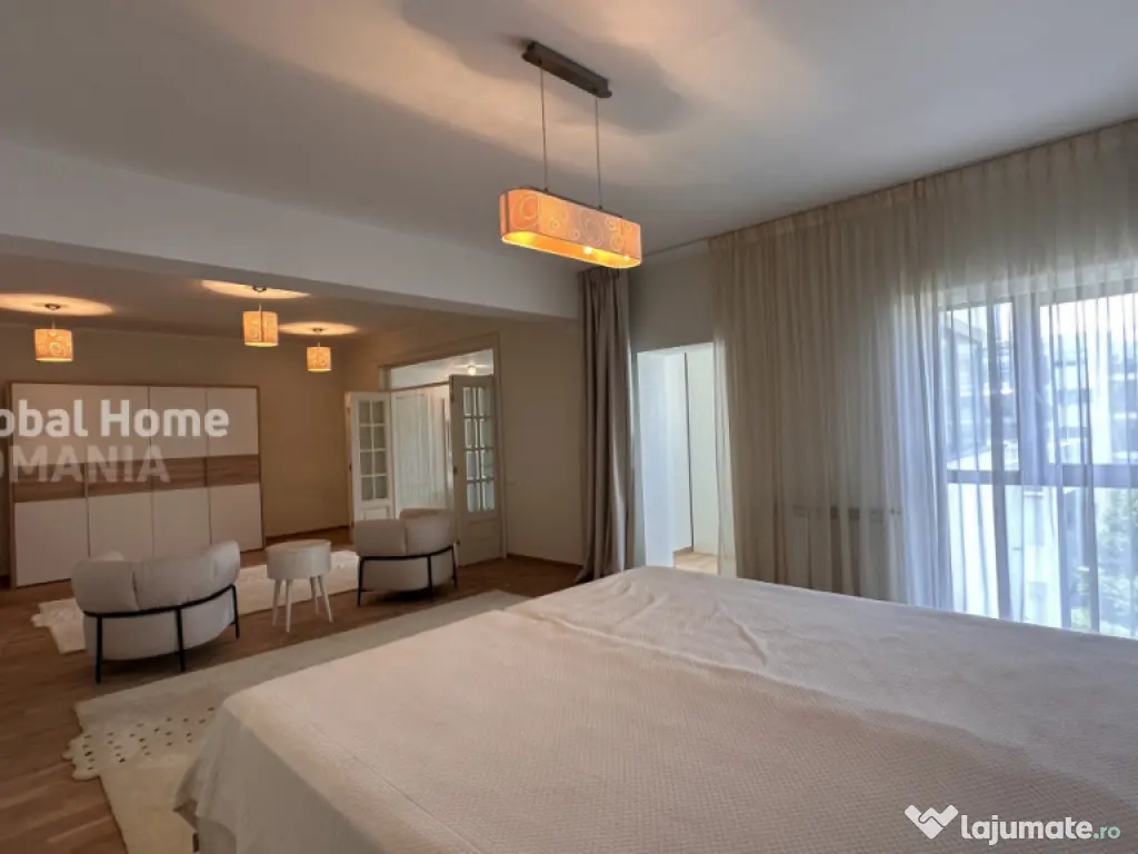 Apartament 4 Camere + Terasă | Herăstrău | Complet Mobila