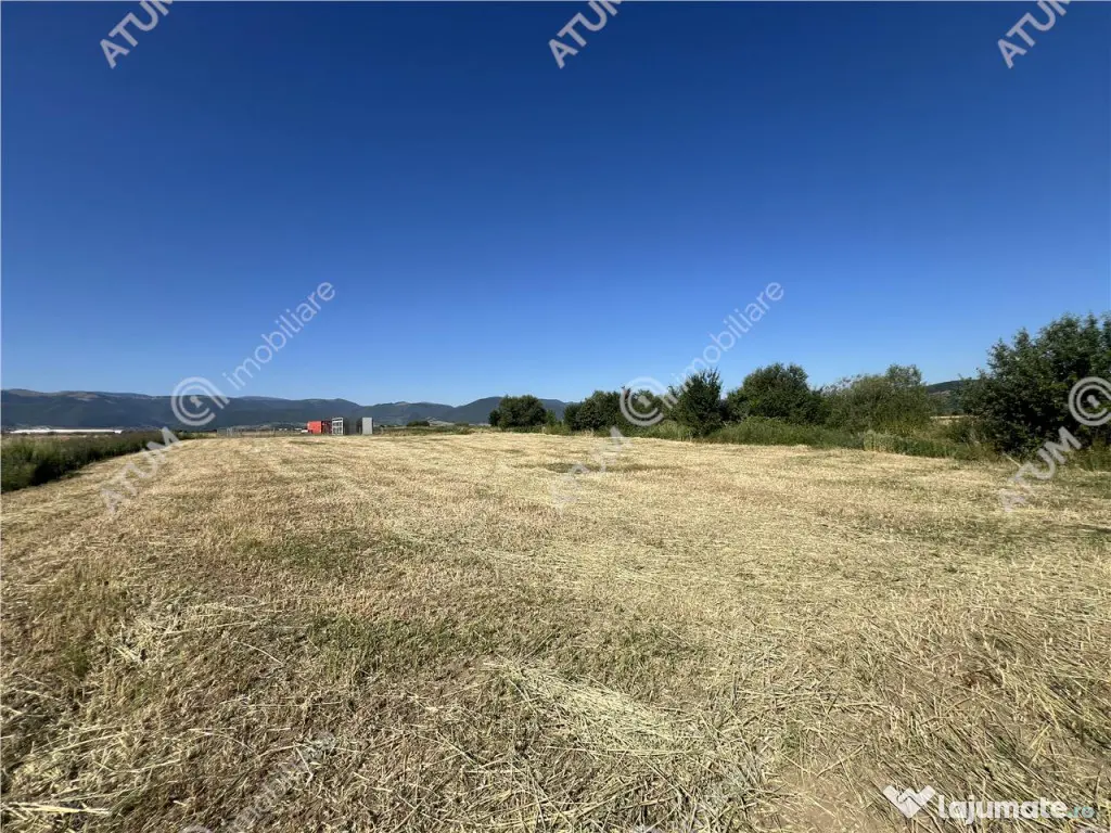 Teren intravilan de 543 mp cu PUZ constructie duplex in Cris 