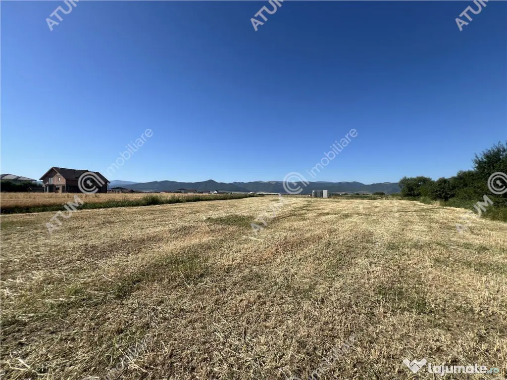 Teren intravilan de 543 mp cu PUZ constructie duplex in Cris 