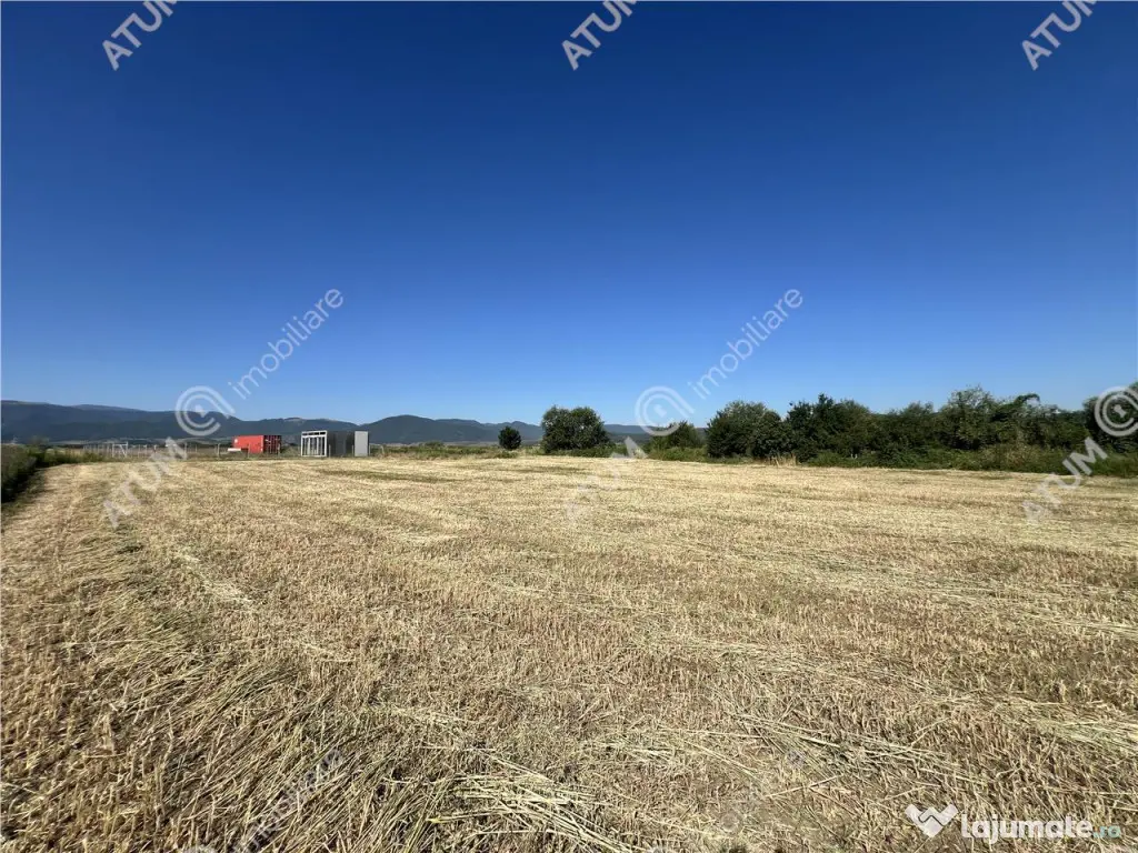 Teren intravilan de 543 mp cu PUZ constructie duplex in Cris 