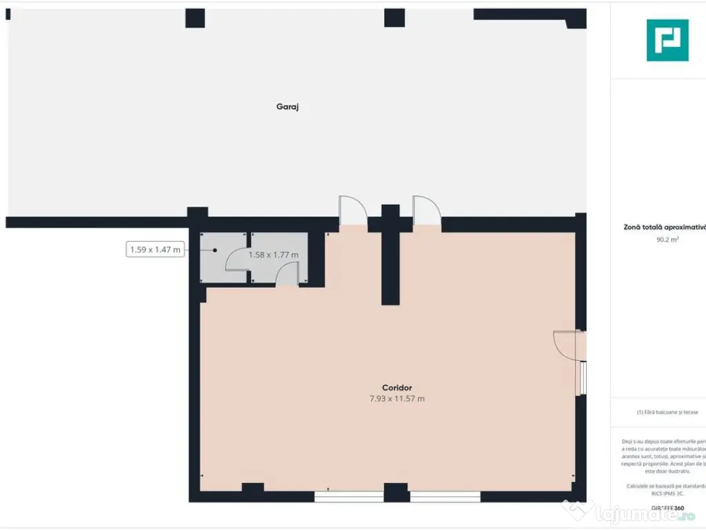 Spațiu SAD 90 mp vizibilitate și trafic intens