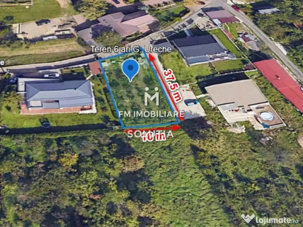 Teren intravilan –6 ari- Str. Grigore Ureche, Baia Mare 