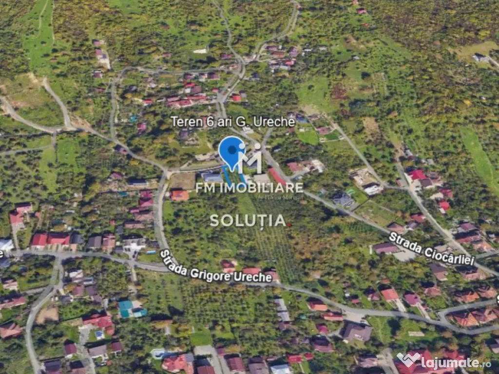 Teren intravilan –6 ari- Str. Grigore Ureche, Baia Mare 