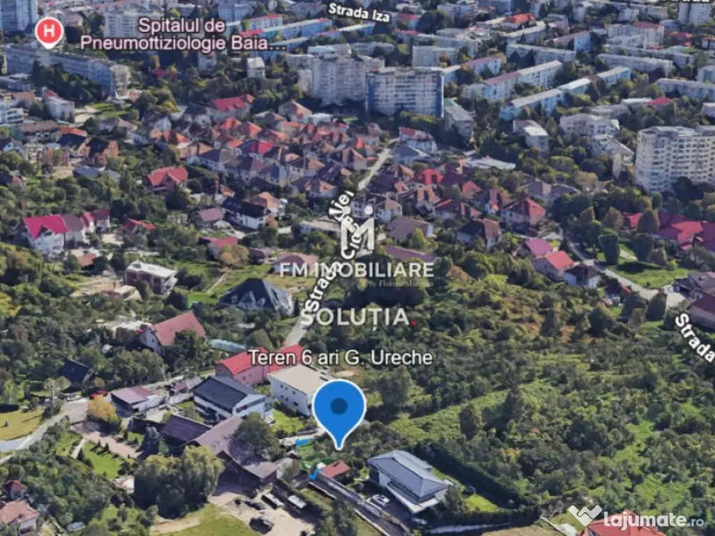 Teren intravilan –6 ari- Str. Grigore Ureche, Baia Mare 