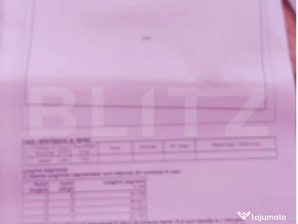 Teren intravilan – 730 mp – Zonă panoramică Aleea Trif