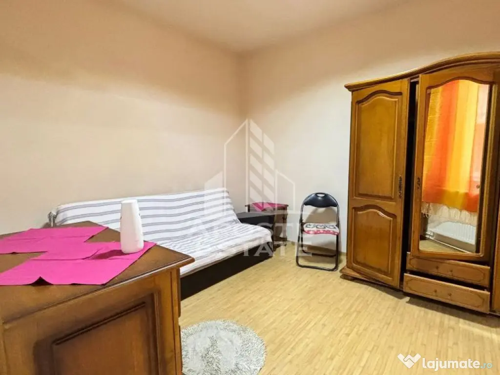 Apartament la curte comuna in zona Garii, renovat, centra...