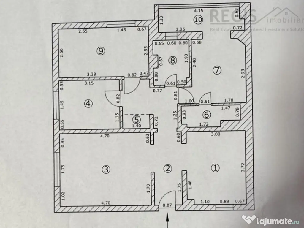 Apartament 4 camere | decomandat | zona Faget 