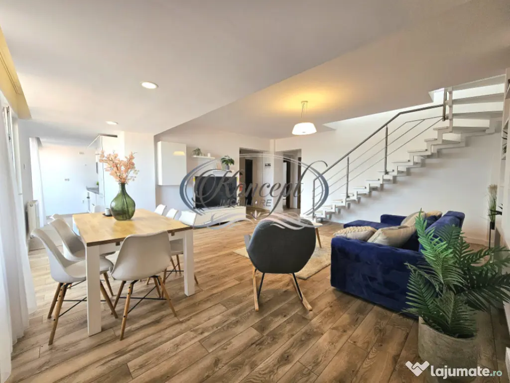 Apartament premium pe 2 niveluri cu parcare subterana, Buna