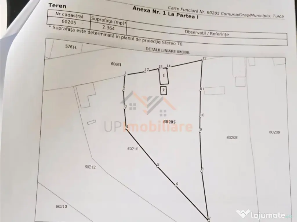 TEREN 2364 mp CASA VECHE | CAUASD | BIHOR 