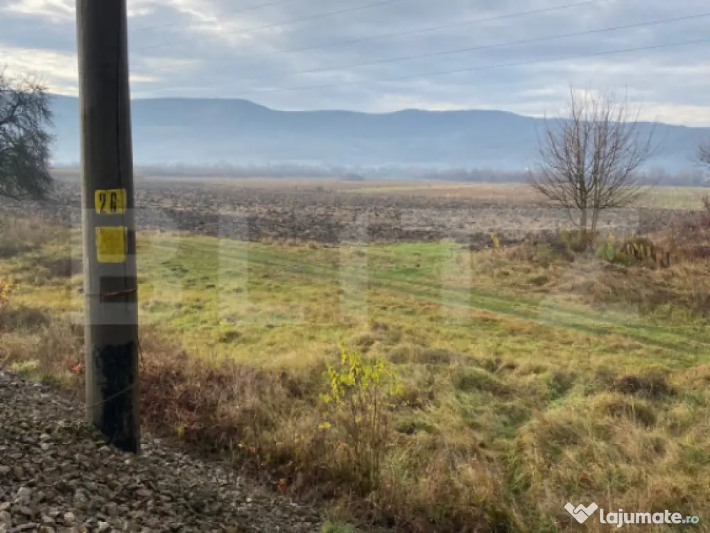 Teren 5500 mp lotizabil, lângă gară Șieu-Măgheruș, pre