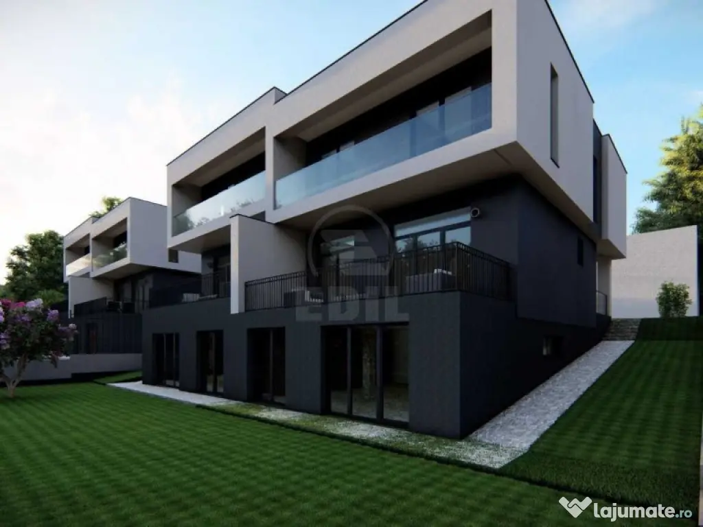 Duplex cu demisol open-space, 280 mp teren, Florești