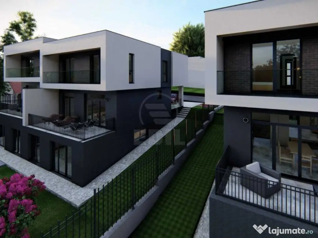 Duplex cu demisol open-space, 280 mp teren, Florești