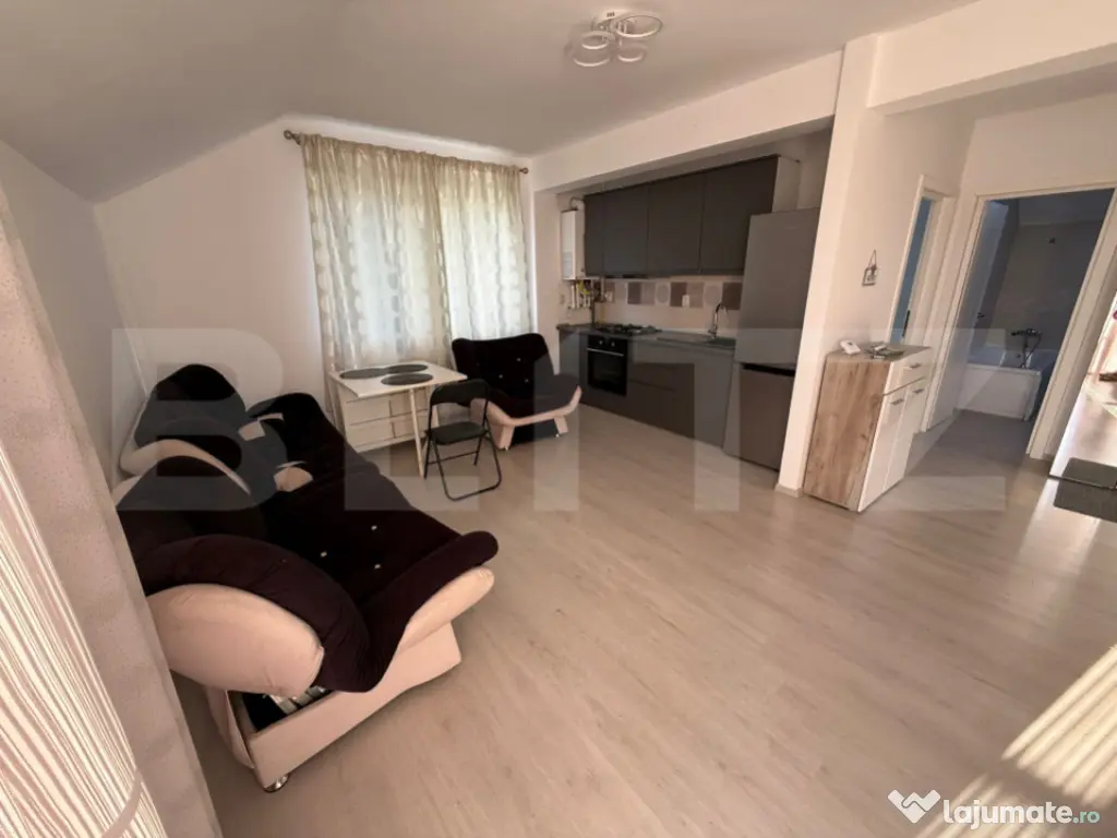 Apartament cu 2 dormitoare, 50 mp utili, parcare, zona Tiner
