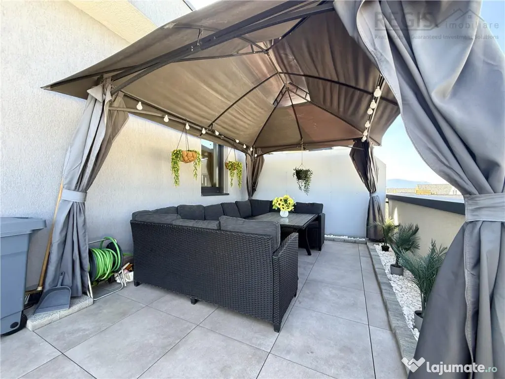 Apartament tip Penthouse, 3 camere, terasa 50mp – Coresi 