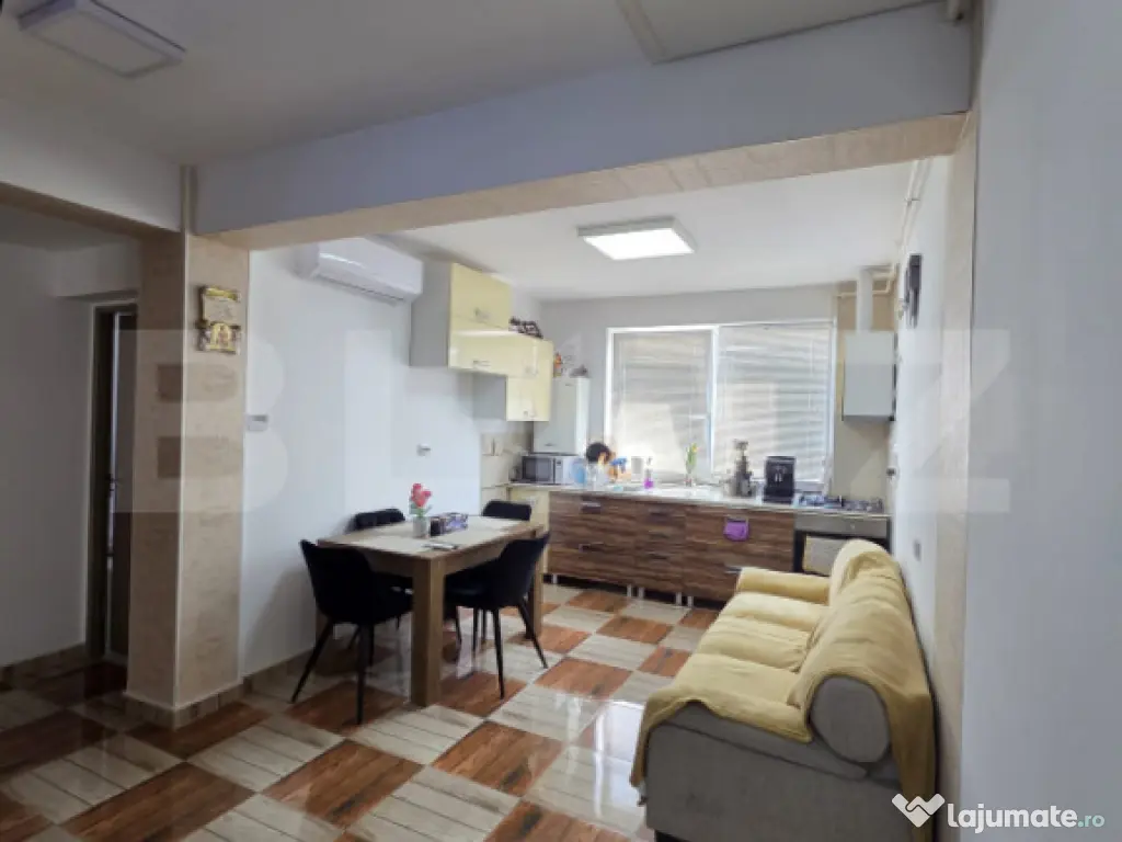 Apartament 2 camere + living cu bucătărie open space de v? 