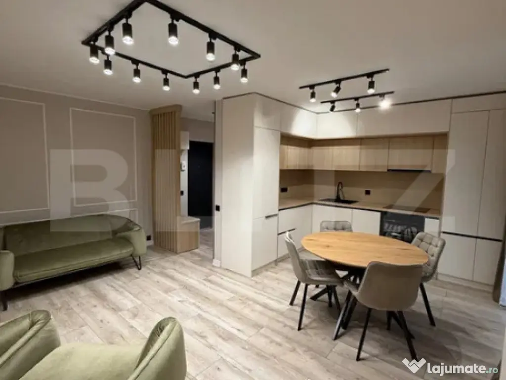 Apartament 2 camere, mobilat complet, parcare și boxă depo