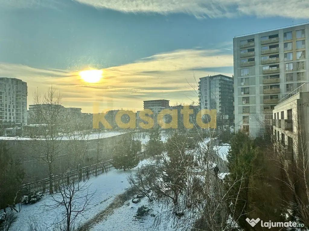 Apartament cu 2 camere, terasă și vedere spre grădină... 