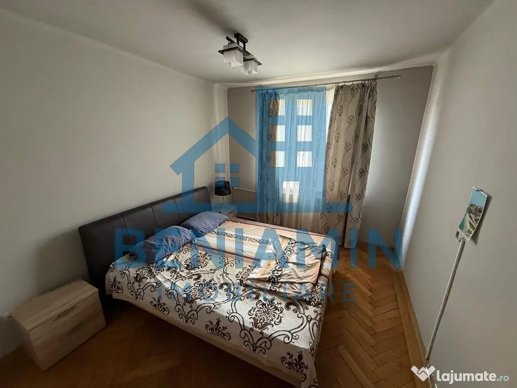 2 camere decomandat - etaj 3- mobilat - utilat - centru -...