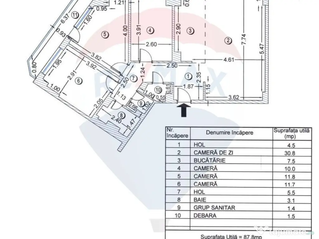 Apartament 4 Camere Ultrafinisat | Etaj 12/12 | 2 Bai | B... 