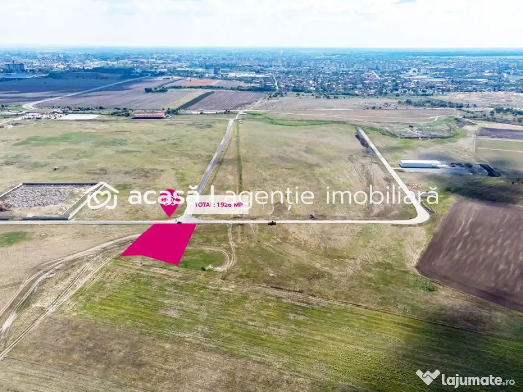 Oportunitate – Teren industrial 1.926 mp lângă Centur...