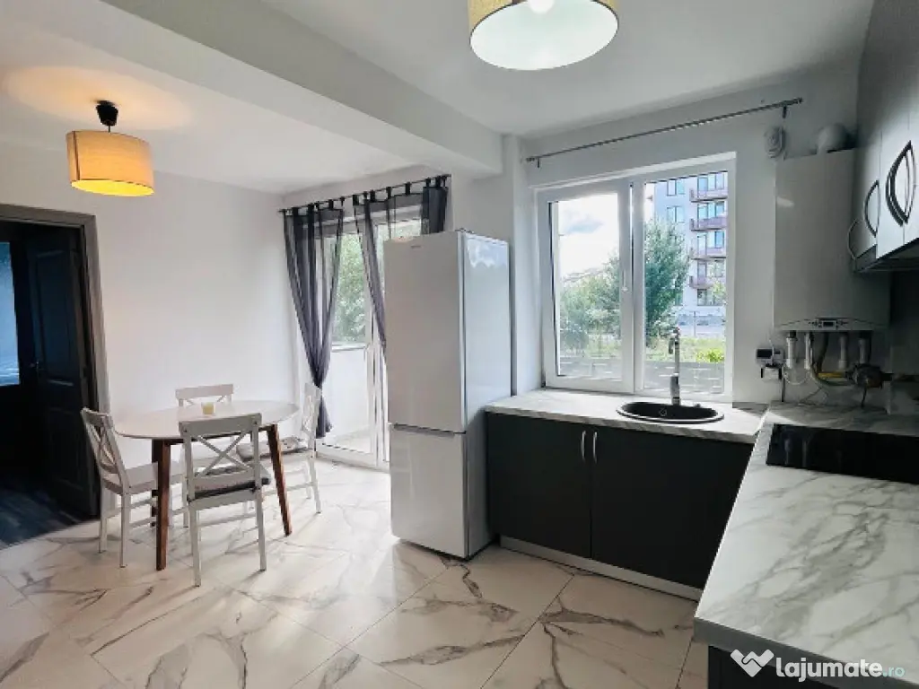 Apartament 3 camere cu grădină de 74 mp în Florești.