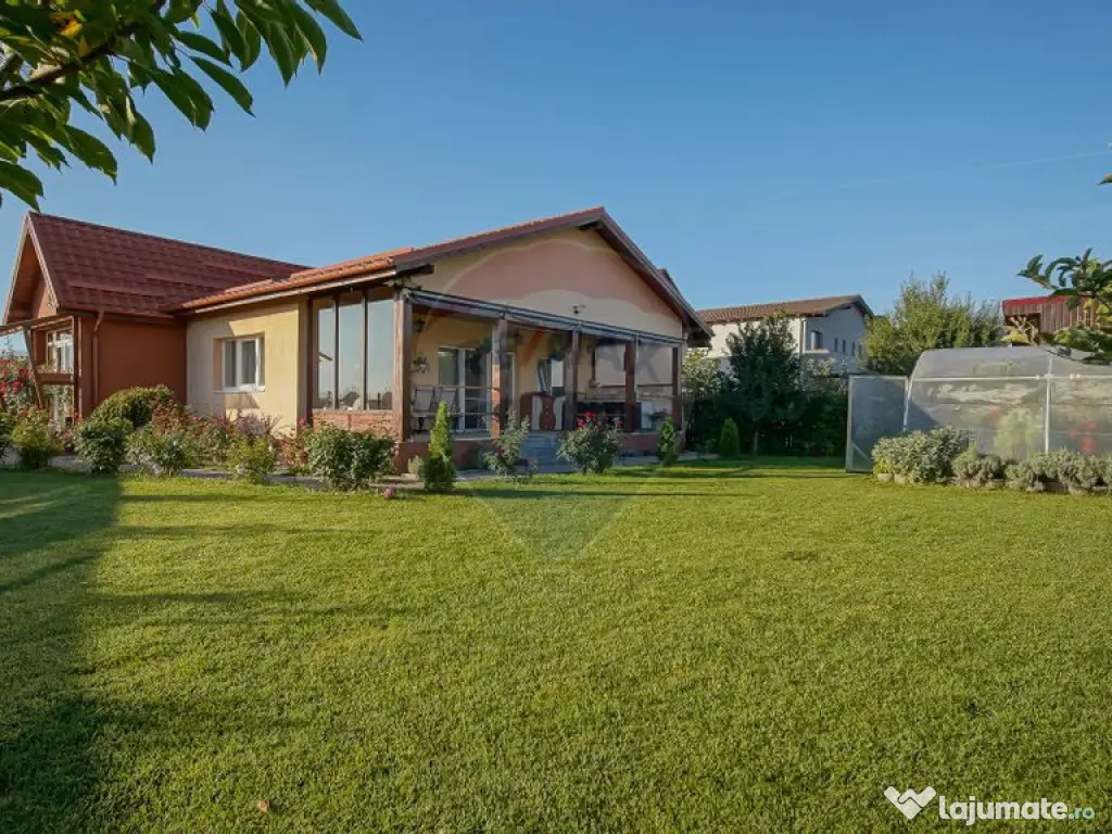 Casă parter pe teren 750 mp în Sânpetru – Comision 0% 