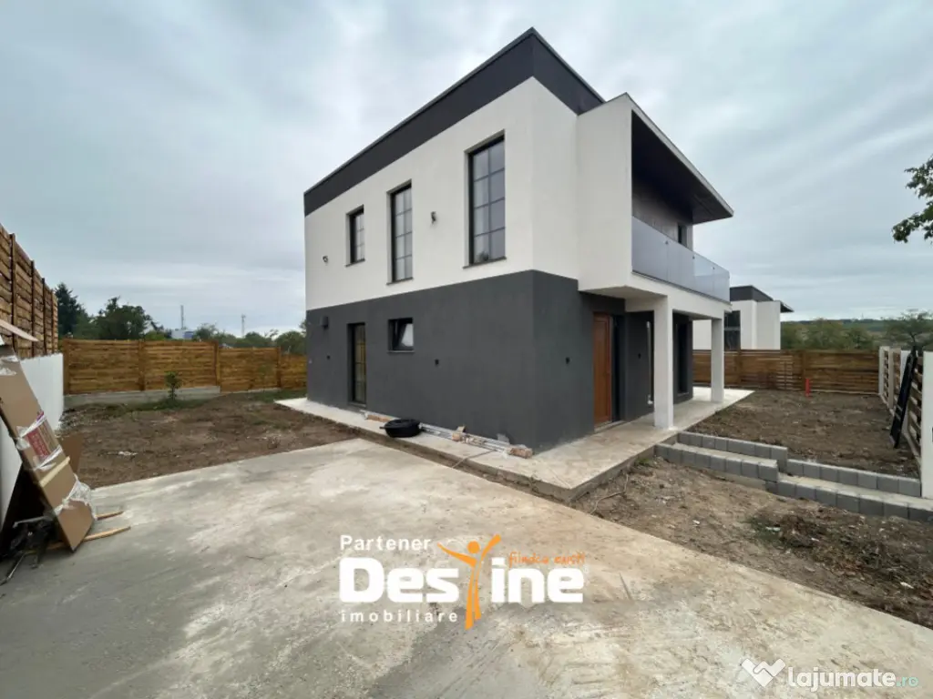 Casa individuala 120mp Teren 360mp Parcare Terasa si Curte 