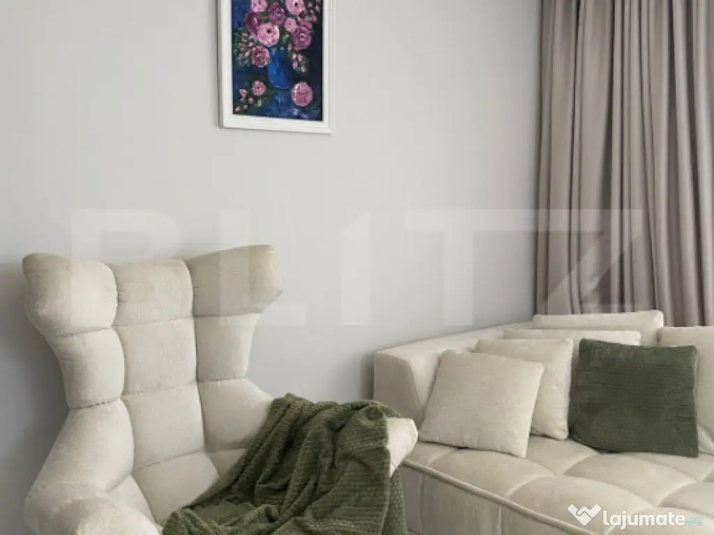 Apartament cu 2 camere, ultrafinisat, lux, parcare, zona Ghe