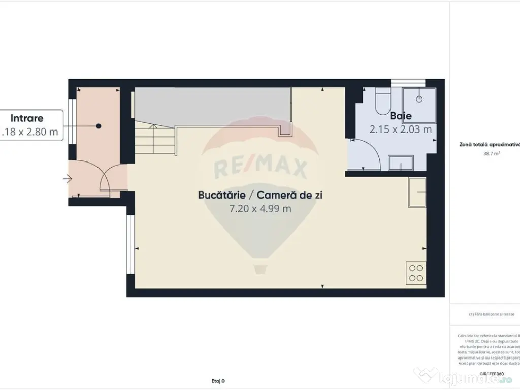 Casă / Vilă cu 3 camere de vânzare în zona Andronache 