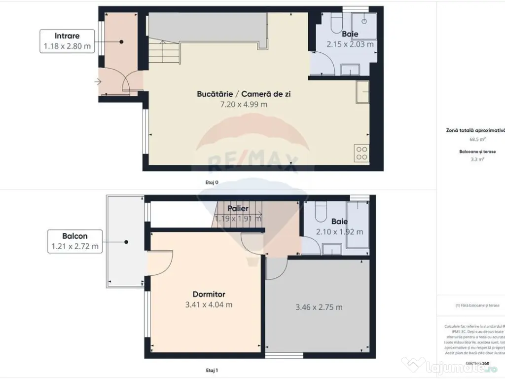 Casă / Vilă cu 3 camere de vânzare în zona Andronache 