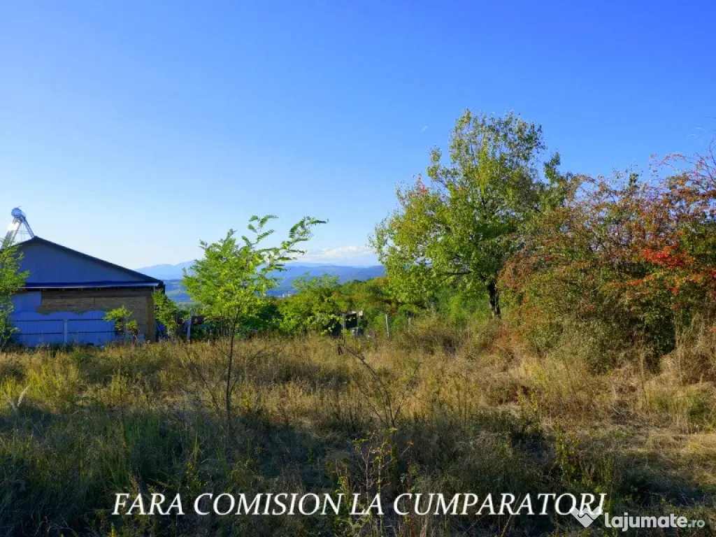 BUDESTI, TEREN 1000 MP, PRIVELISTE MINUNATA