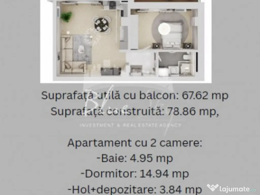 Madrid Park Residence- Apartament 2 camere