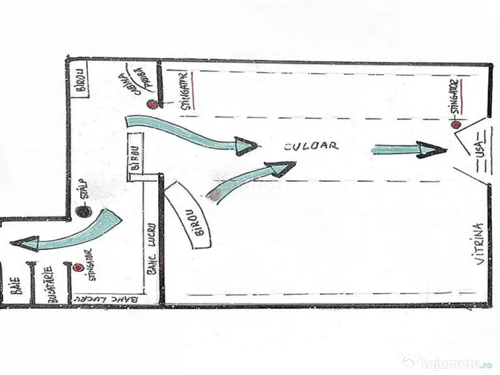 POZITIONARE CENTRALA - VAD COMERCIAL RIDICAT 