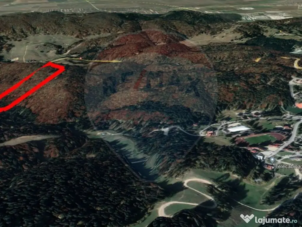 Teren intravilan, 56000 mp, Poiana Braşov 