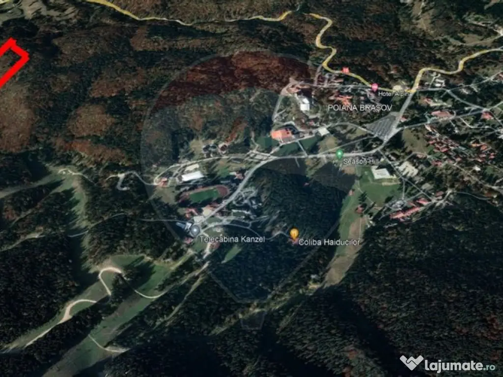 Teren intravilan, 56000 mp, Poiana Braşov 