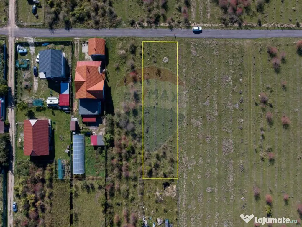 Teren Sanpetru -livada, Strada Nucului, 1296mp, apa, gaz,... 