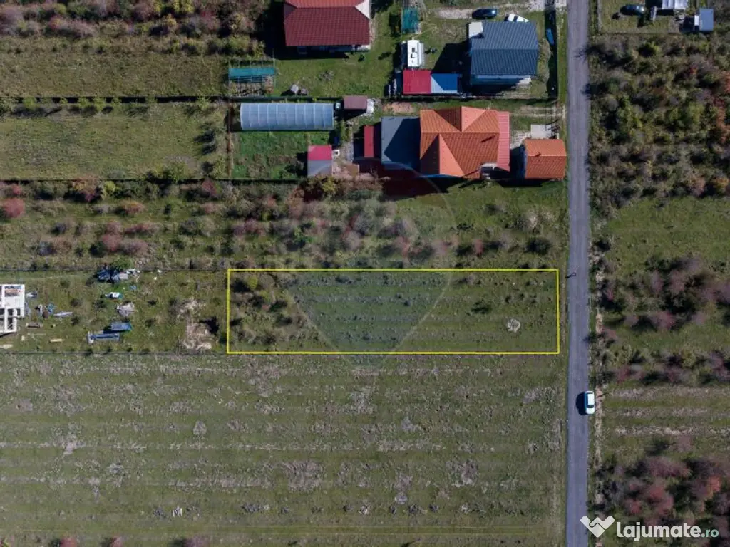 Teren Sanpetru -livada, Strada Nucului, 1296mp, apa, gaz,... 