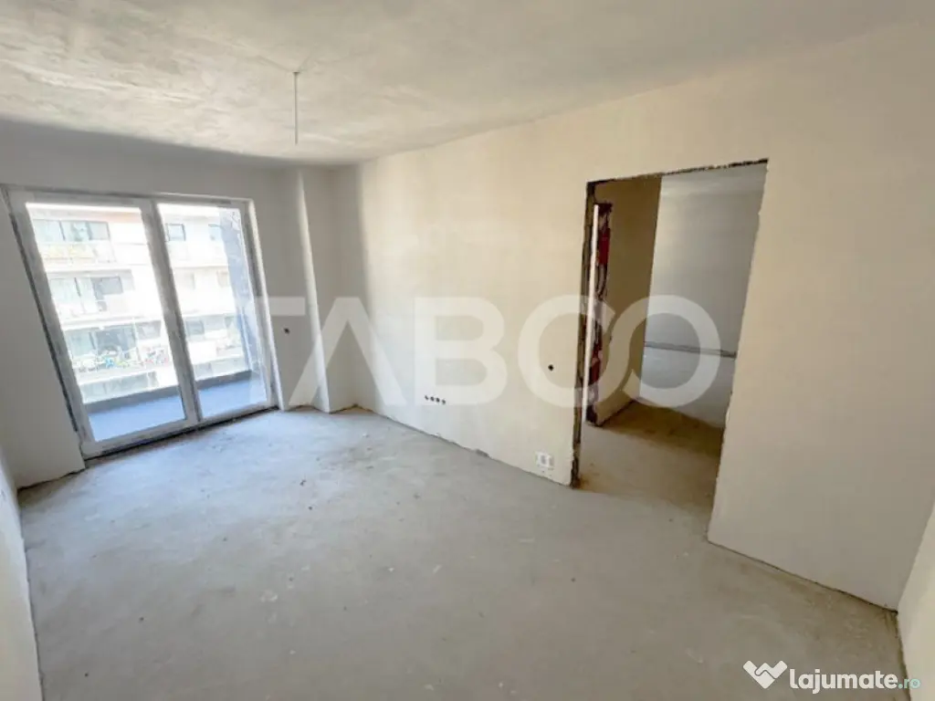 De vanzare apartament 2 camere semifinisat Baza Sportiva Ghe