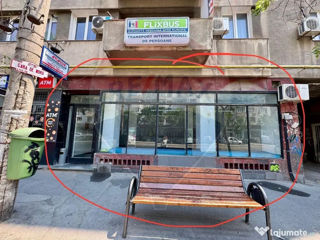 De inchiriat spatiu comercial / Vitrina stradala/ Gara de...