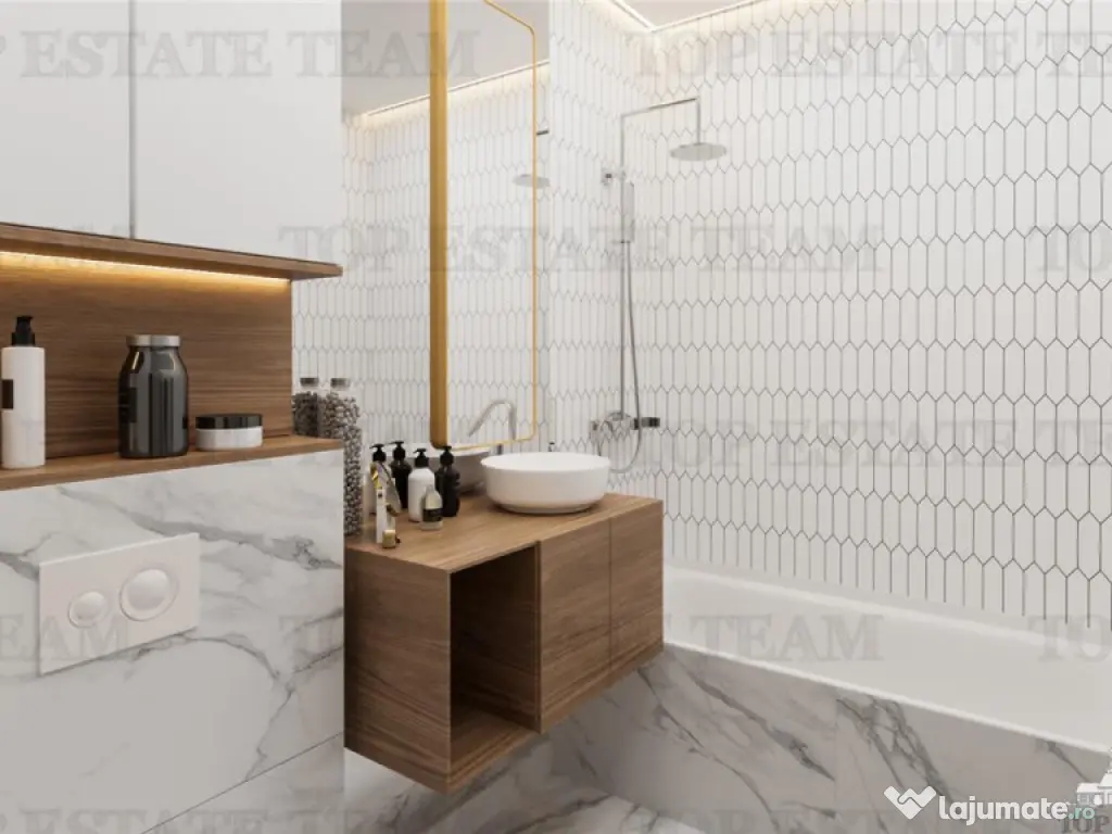 Apartament 2 camere intr-un bloc nou, modern, 61mp utili b 