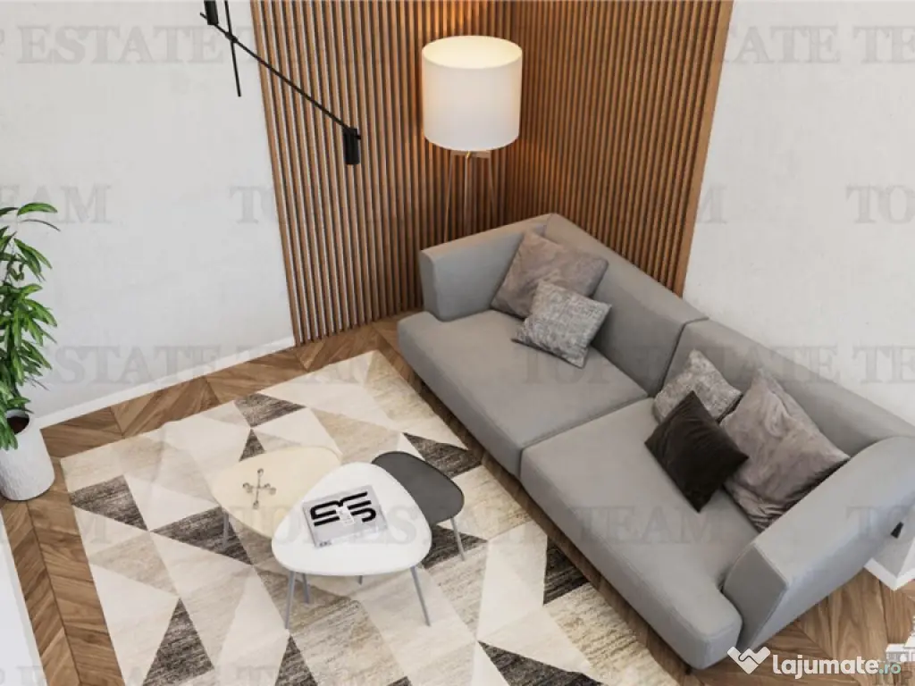 Apartament 2 camere intr-un bloc nou, modern, 61mp utili b 