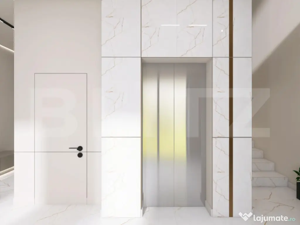 Apartament nou modern, 2 camere, centrala pe gaz si panouri