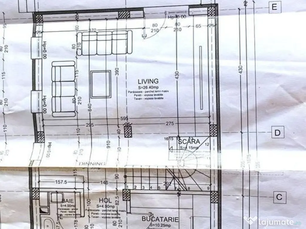 Vilă cochetă cu 3 dormitoare, balcon și 2 terase !