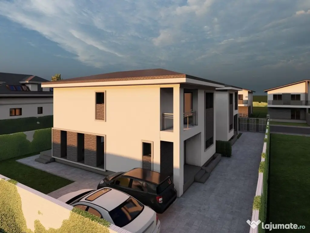 Vilă cochetă cu 3 dormitoare, balcon și 2 terase !