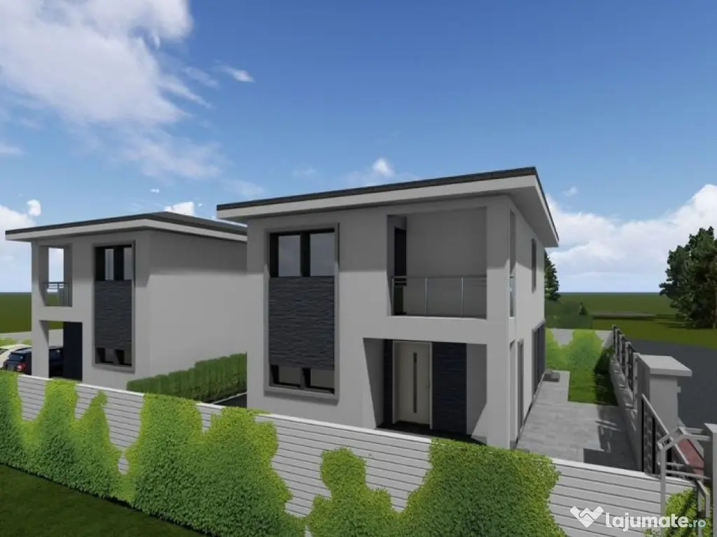 Vilă cochetă cu 3 dormitoare, balcon și 2 terase !